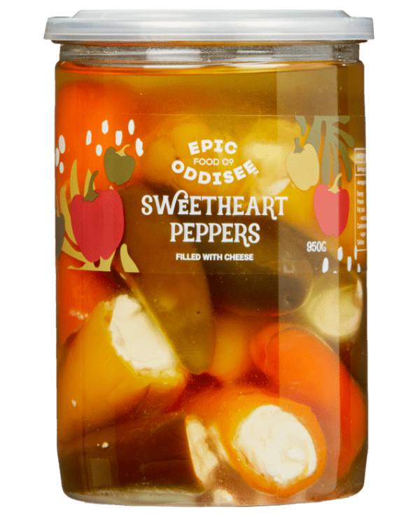 Sweetheart Peppers 950g  (Filled With Cheese)